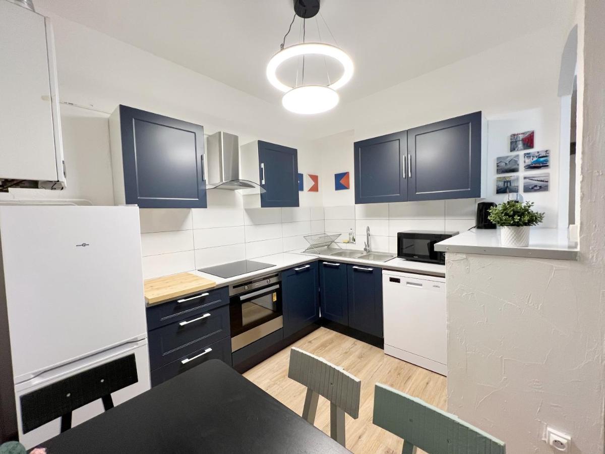116 Chic & Cosy Grand Appart Moderne 65M2 Hypercentre Wifi Smart Tv Netflix Apartman Saint-Etienne  Kültér fotó