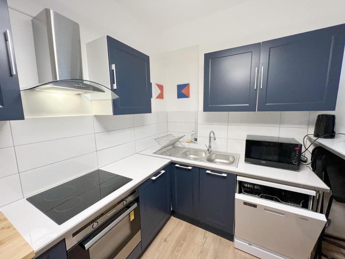 116 Chic & Cosy Grand Appart Moderne 65M2 Hypercentre Wifi Smart Tv Netflix Apartman Saint-Etienne  Kültér fotó