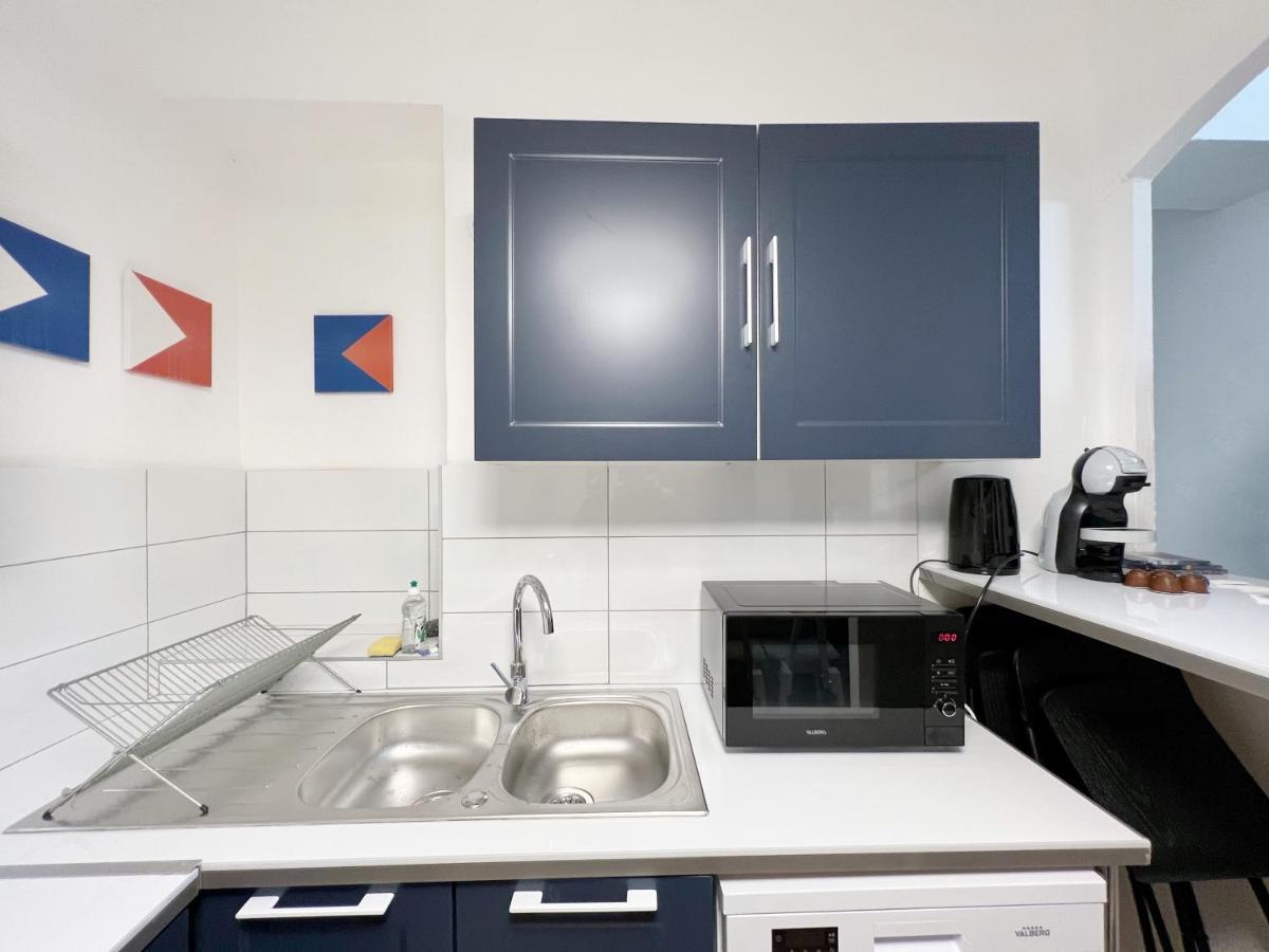 116 Chic & Cosy Grand Appart Moderne 65M2 Hypercentre Wifi Smart Tv Netflix Apartman Saint-Etienne  Kültér fotó